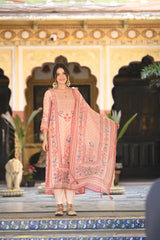cotton silk pants