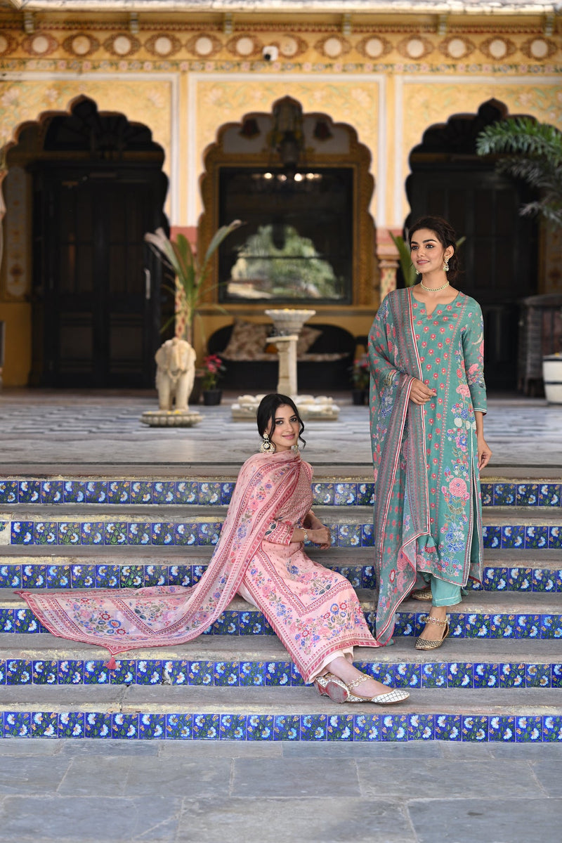 muslin suit for women