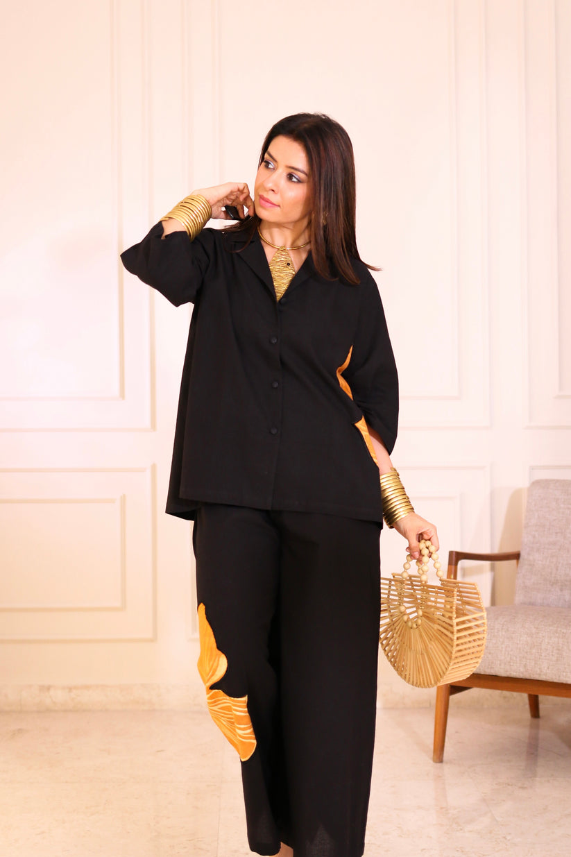 Dhabu cotton co-ord outfit