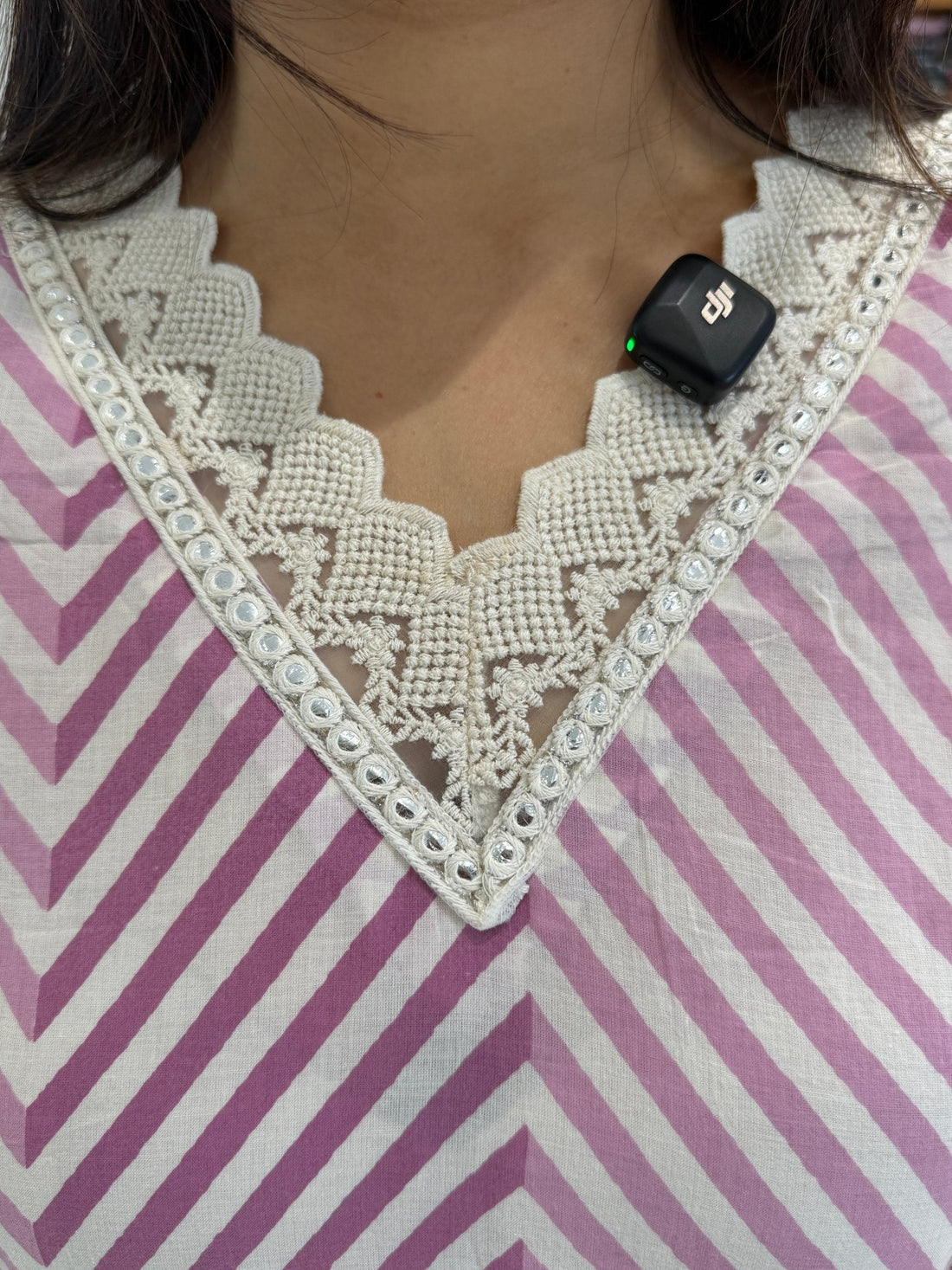 Leheriya kurta and pants