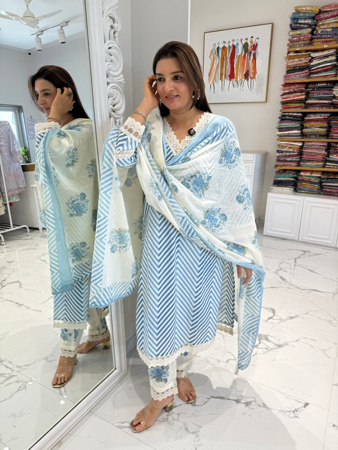 Lightweight ethnic outfit