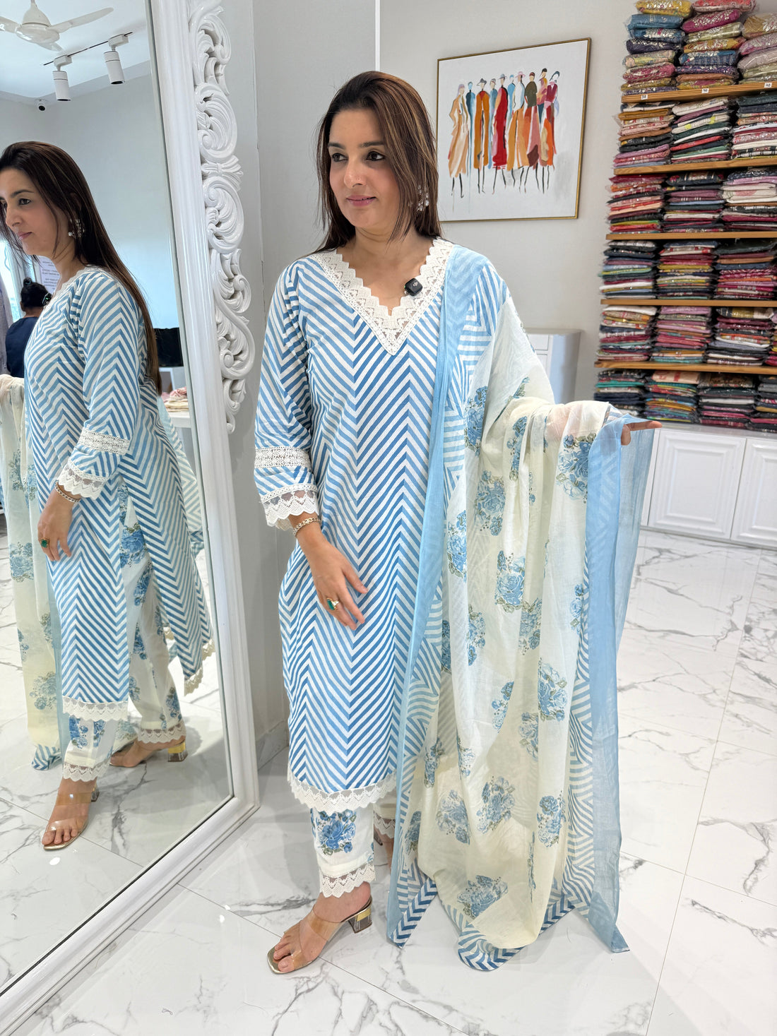 Traditional Indian cotton wear