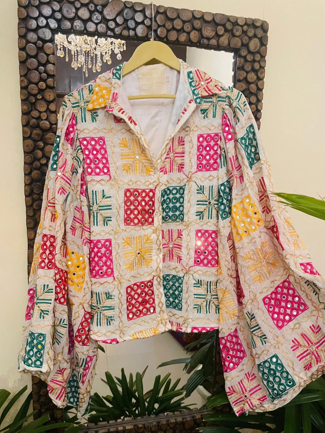 Traditional embroidered tops