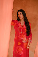 crepe kurta pant set