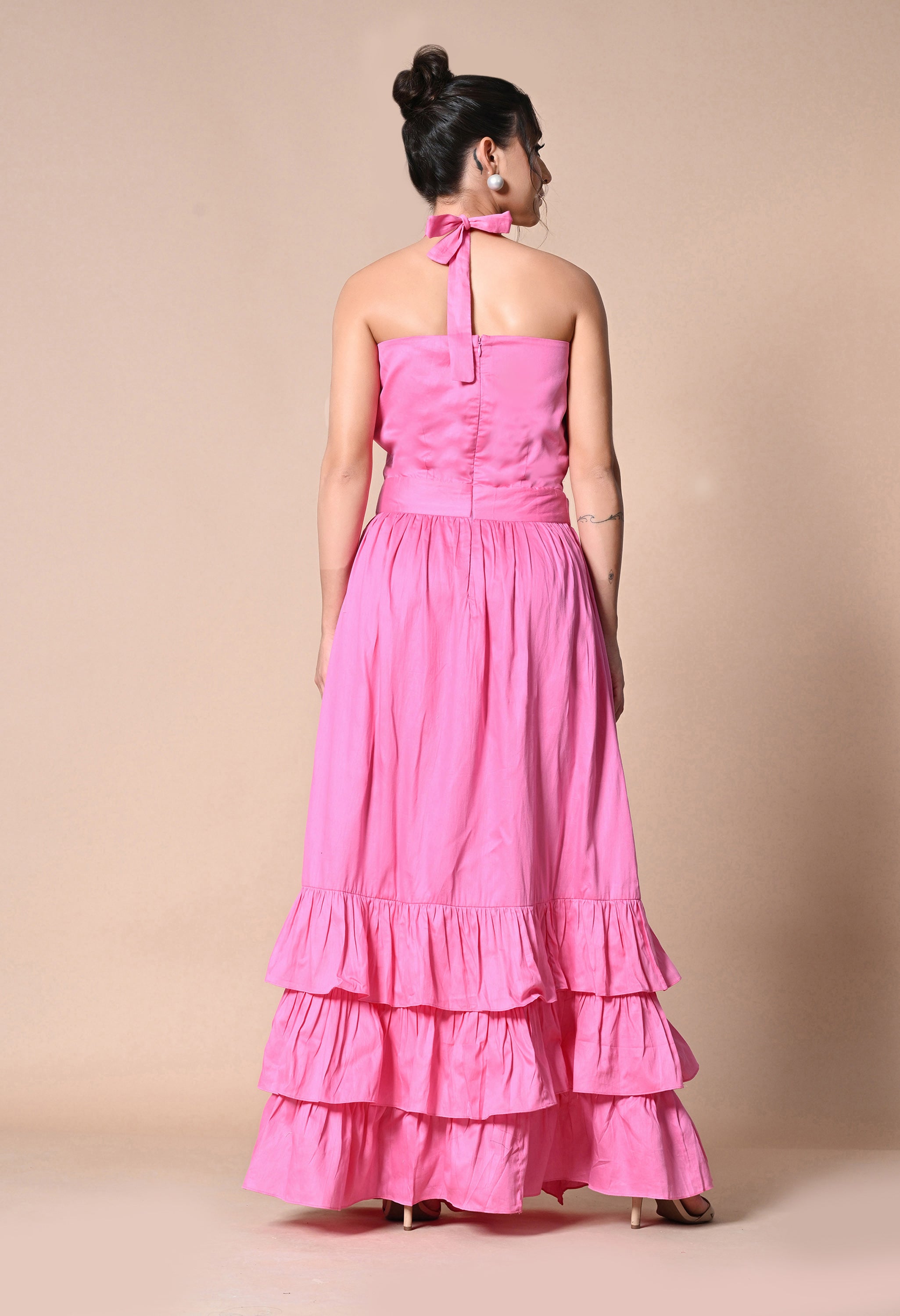 flared silhouette dress