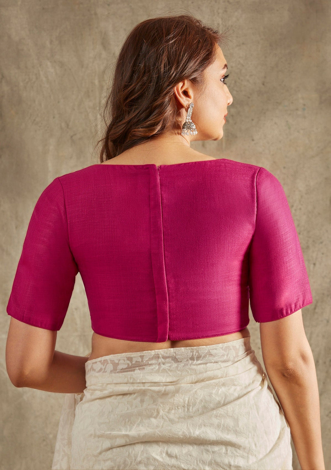 Readymade saree blouse design