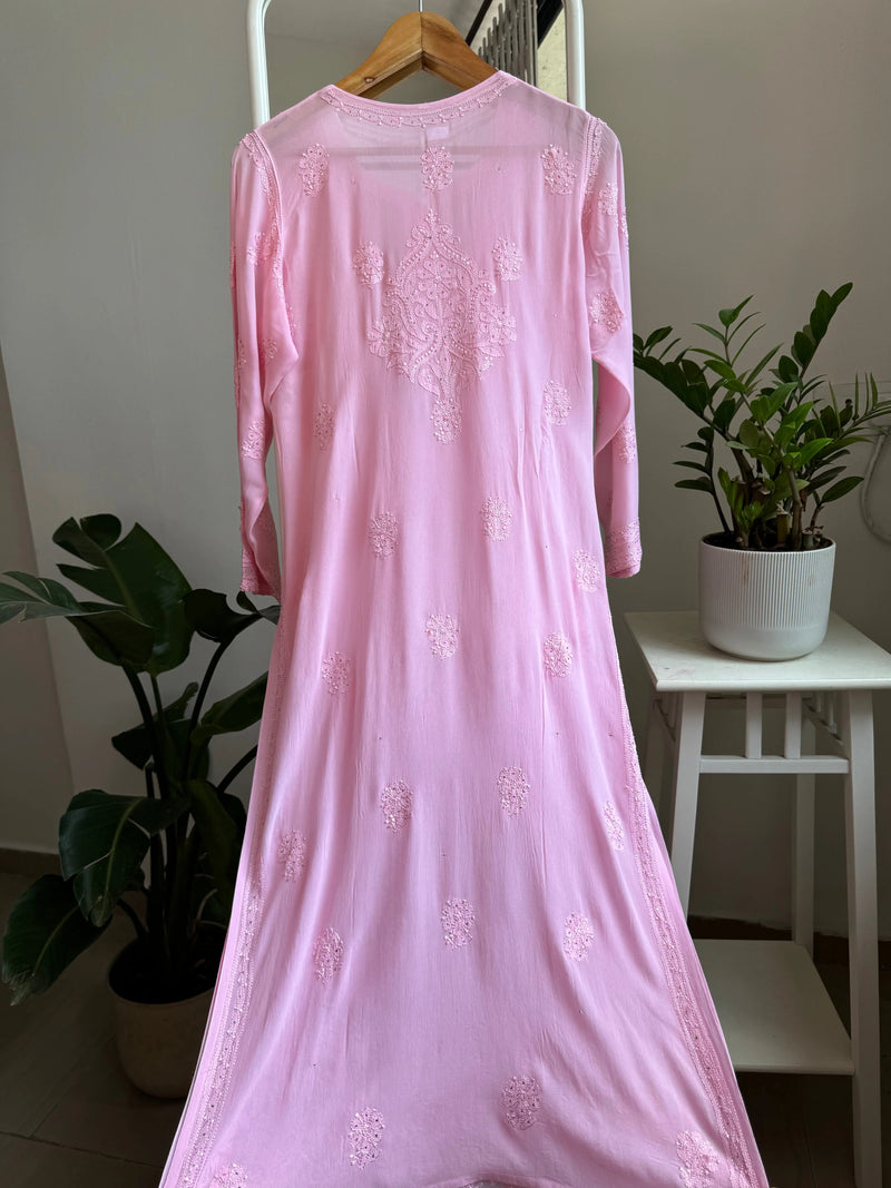 Pastel pink kurti