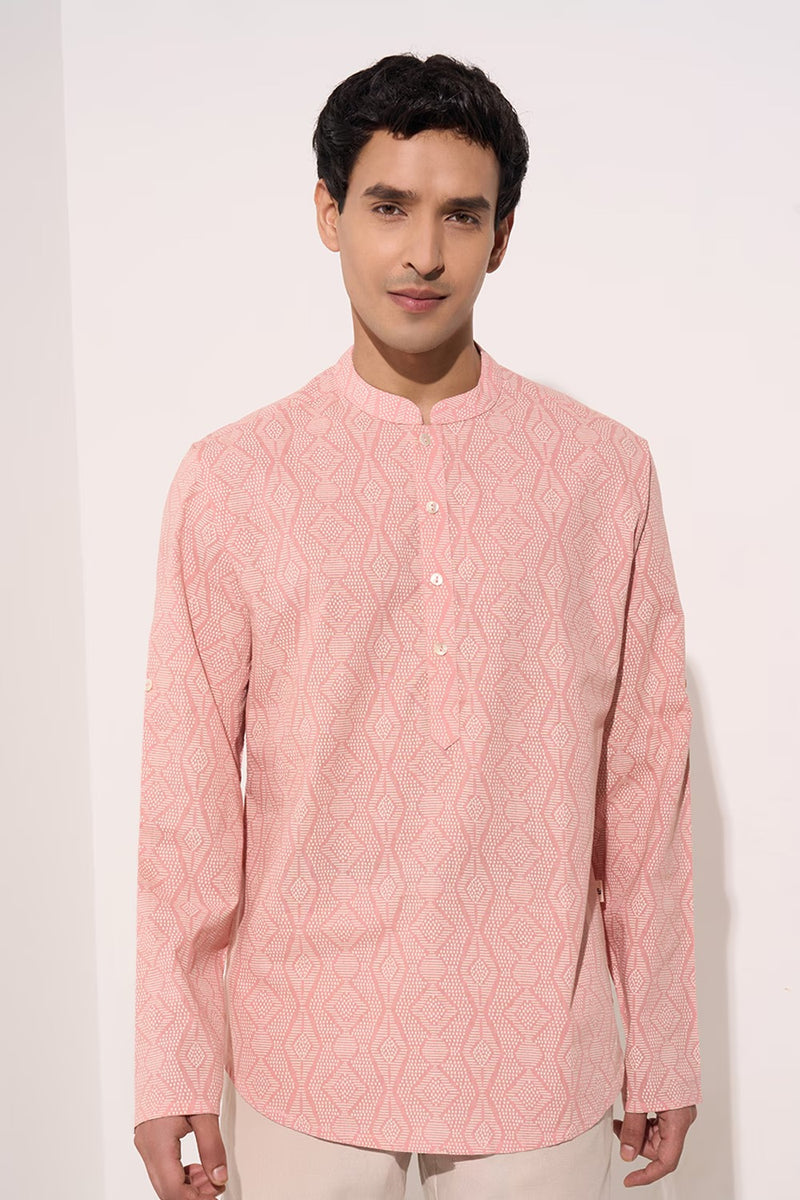 Mandarin collar kurta