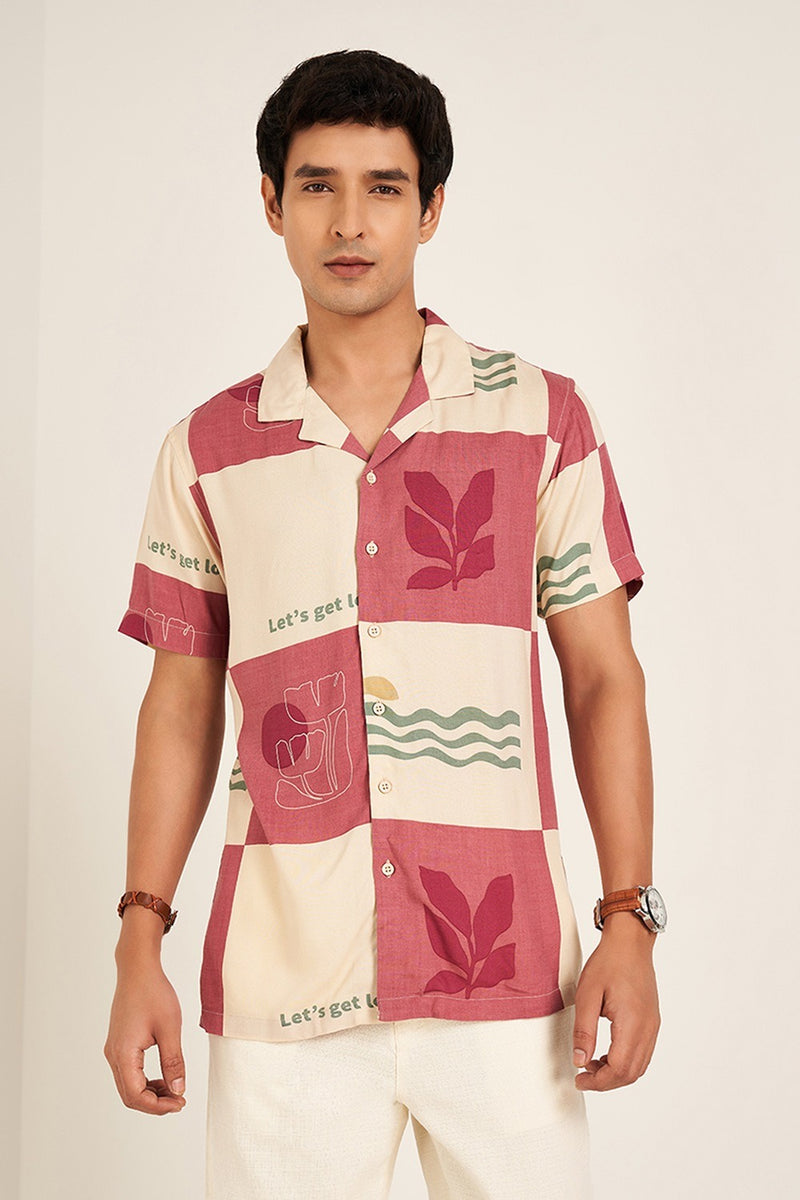 Slim fit half sleeve shirt