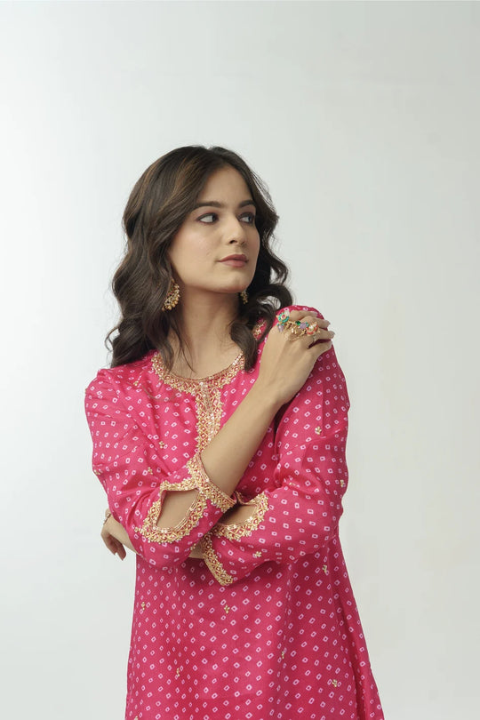 Jamuni Riwaayat Printed Suit Set