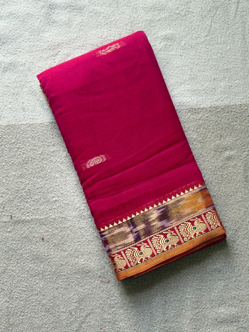 Rajsa Shahi Morpankh Cotton Saree