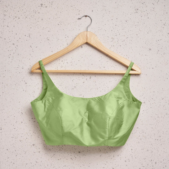 Green ethnic blouse
