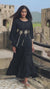 Zahra Black Top and Skirt Set