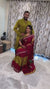 Women's Maroon Khun Paithani Saree With Parrot Print