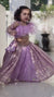
Lavendar organza frilly chanderi lehnga set and duppata video