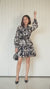Petite Blouson Sleeve Mini Dress