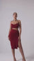 Red Kd Daist Cut Out Dress Video