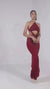Red Chain Halter Dress Video