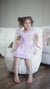 Unicorn Heart Glitter Lavender Dress for Girls