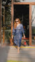 Classic Denim Shirt Dress with Belt