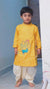 Yellow Ganesha Boy's Kurta Dhoti Set