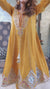 Yellow Anarkali Dhoti Set