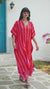 Red & Pink Monroe Women's Kaftan Palazzo Set Video