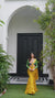 Tales of Organza Mustard Saree with Frill Border Video