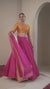 Women's Gul Hot Pink Taffeta Silk Lehenga Set Video