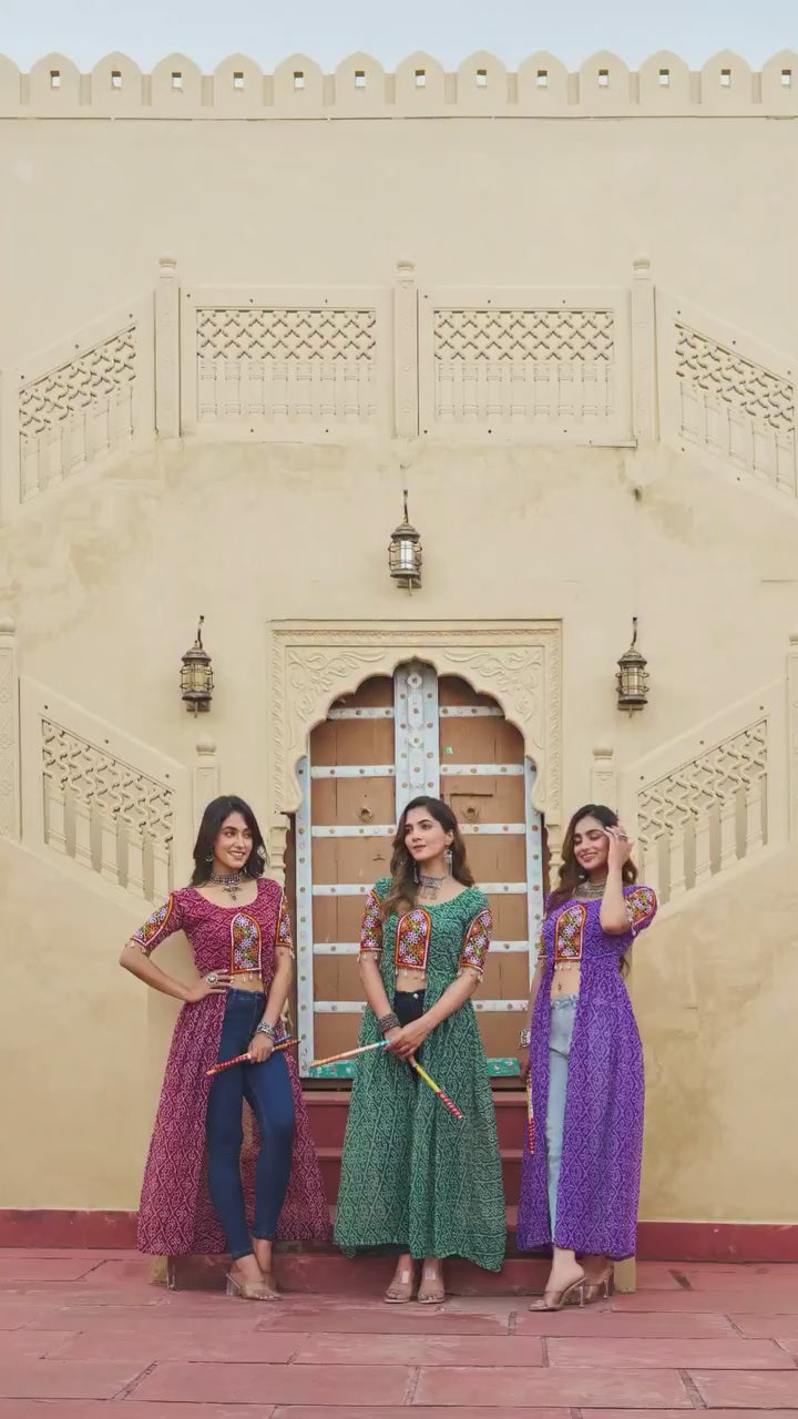 Women’s Readymade Front Open Long Kurti Video