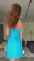 Stevie Halter Neck Linen Mini Dress