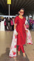 Maroon Phool Taffeta Silk Suit Set with Organza Dupatta Video