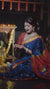 Chandralekha Khan Paithani Women's Blue Saree