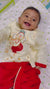 Baby Boy's Cream Ganesha Dhoti Set