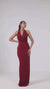 Spicy Plunging Cowl Neckline Maxi Dress Video