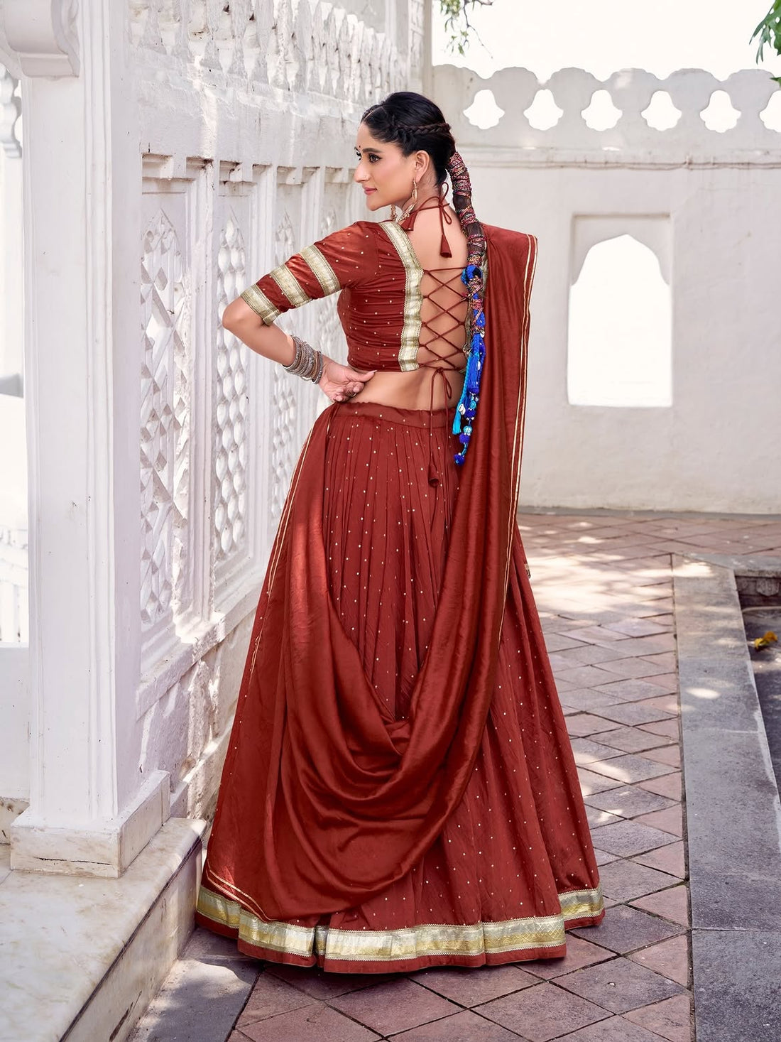 Rangrekha Riwaaz Navratri Lehenga