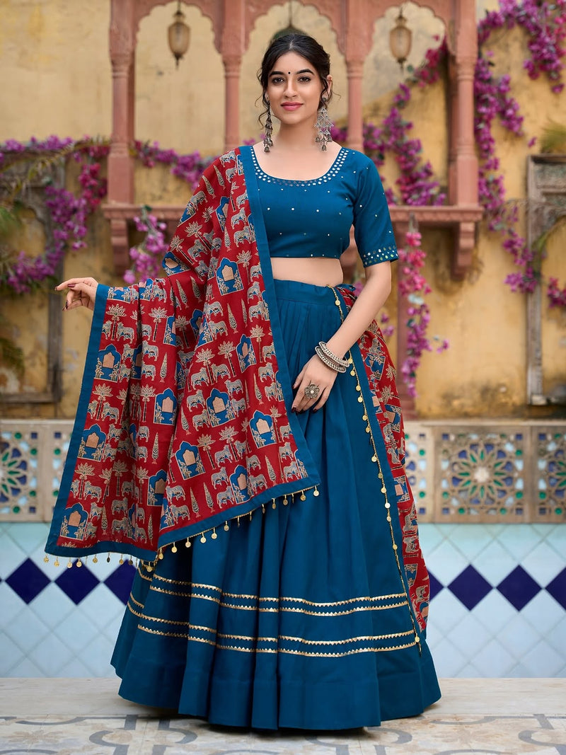 Kanakdhara Garba Lehenga