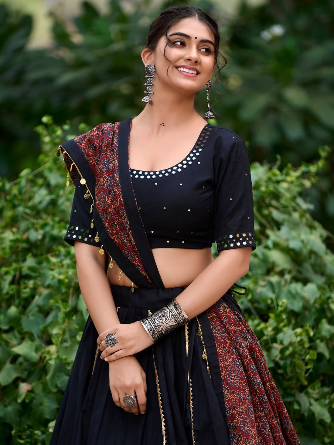 Kanakdhara Garba Lehenga