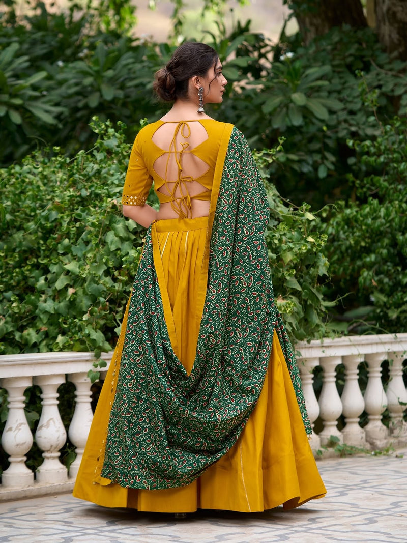 Kanakdhara Garba Lehenga