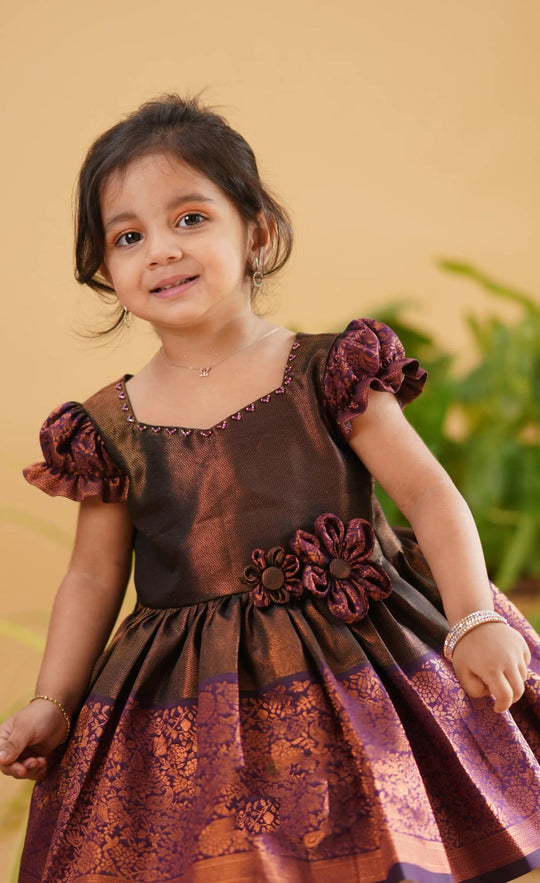 girls party wear frock