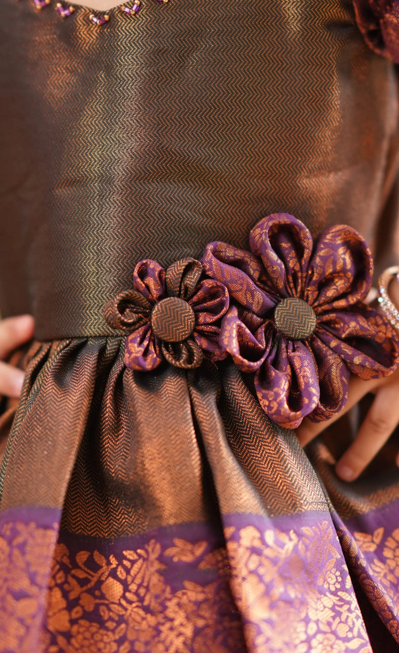 festive frock for girls