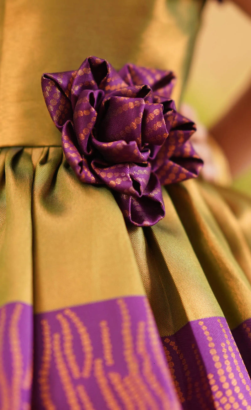 festive frock for girls