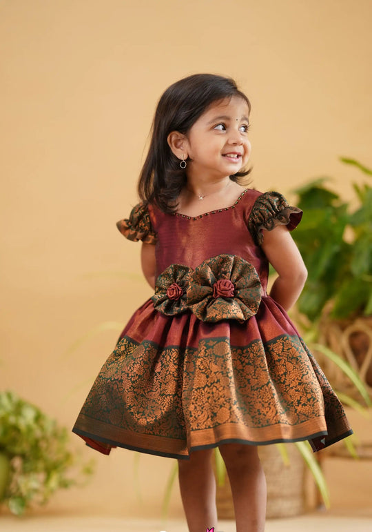 girls party wear frock