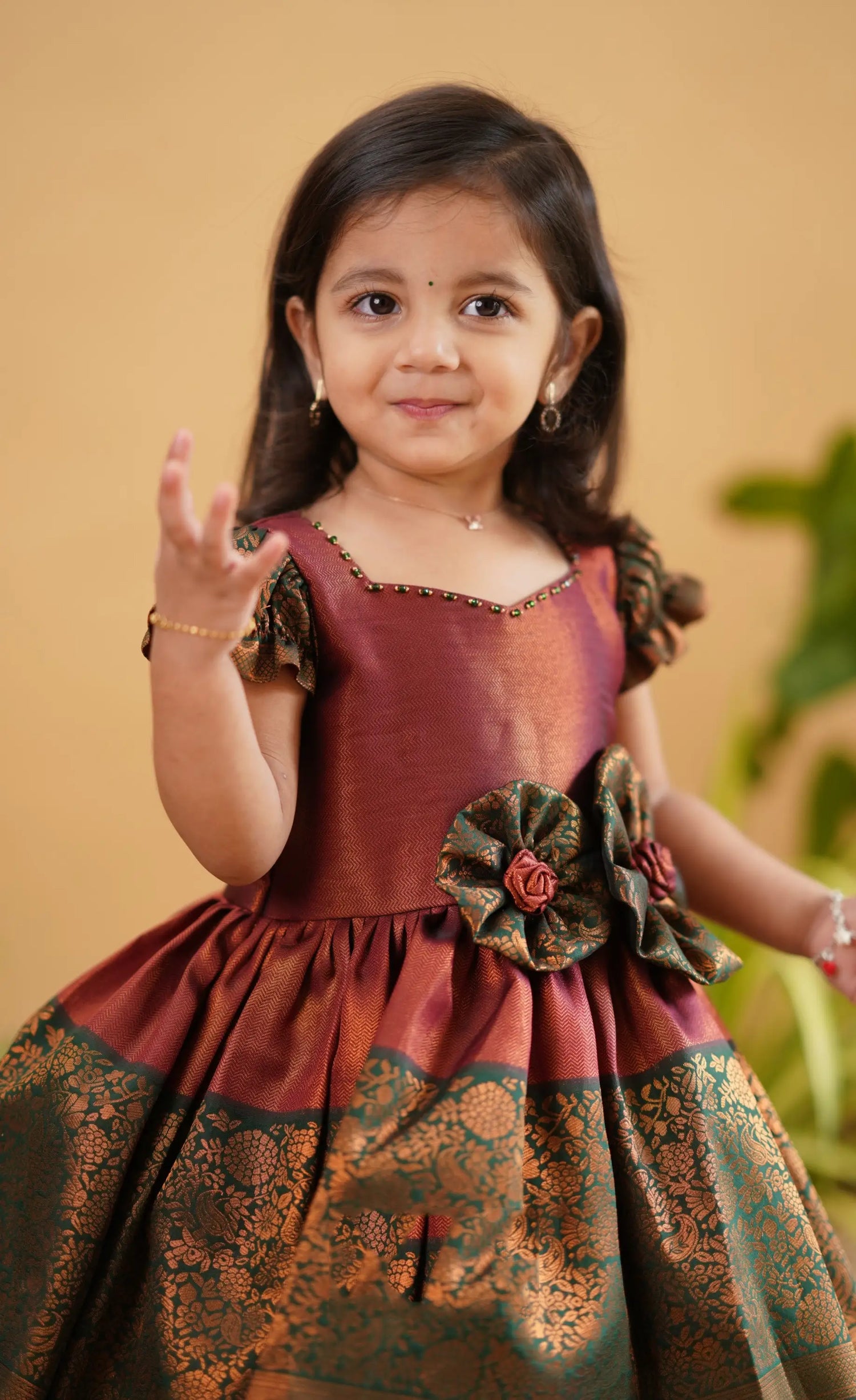 festive frock for girls