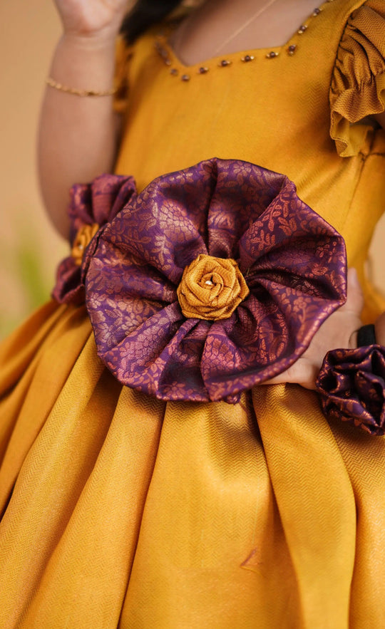 festive frock for girls