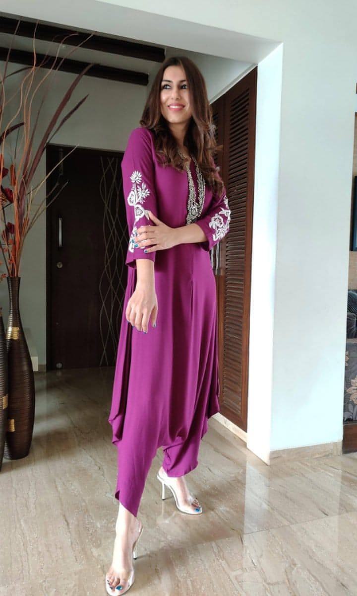 Royal Blue Embroidery Jumpsuit