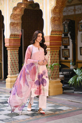 breathable linen kurta
