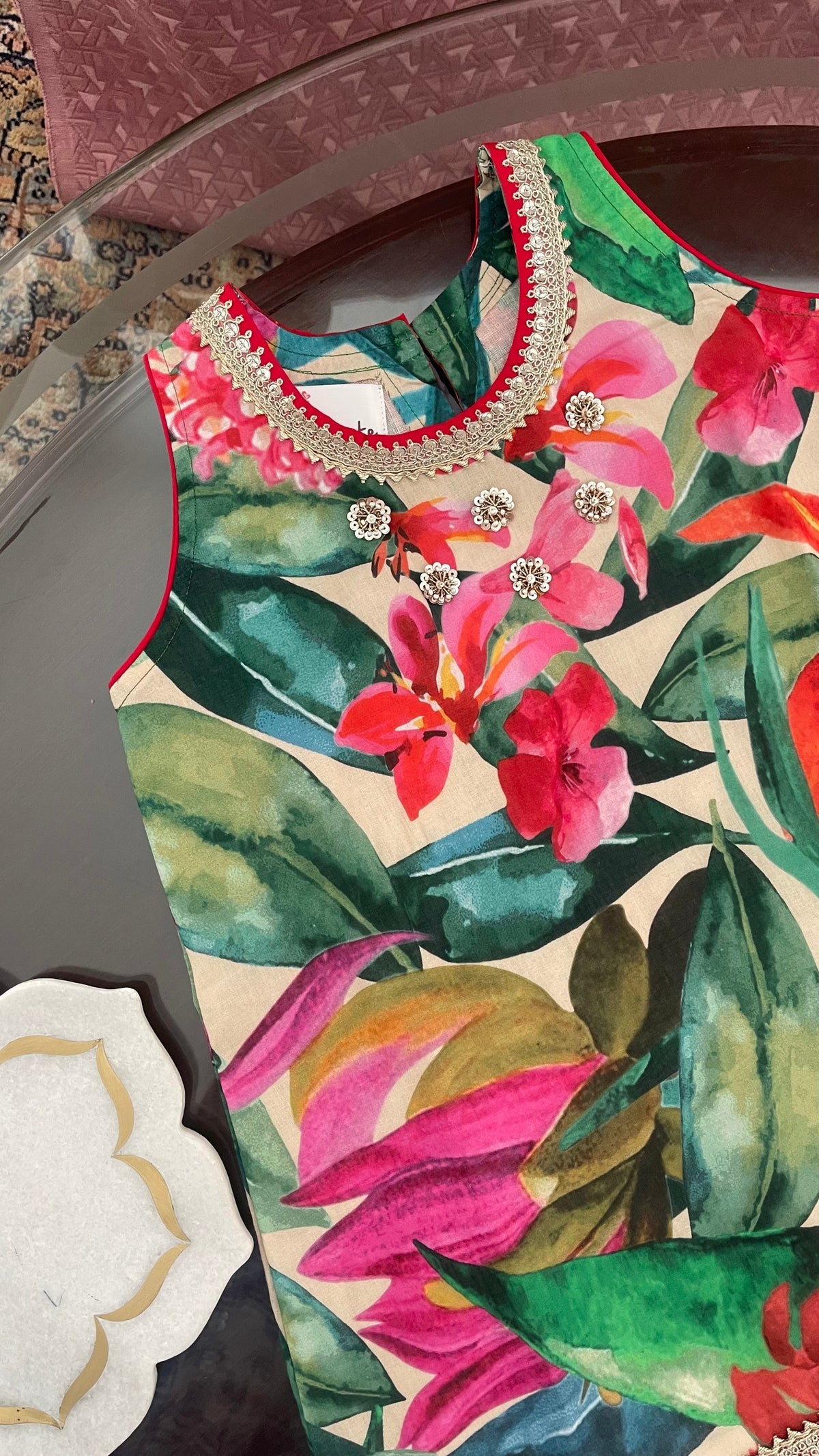 Rain Forest Kids Sharara Set