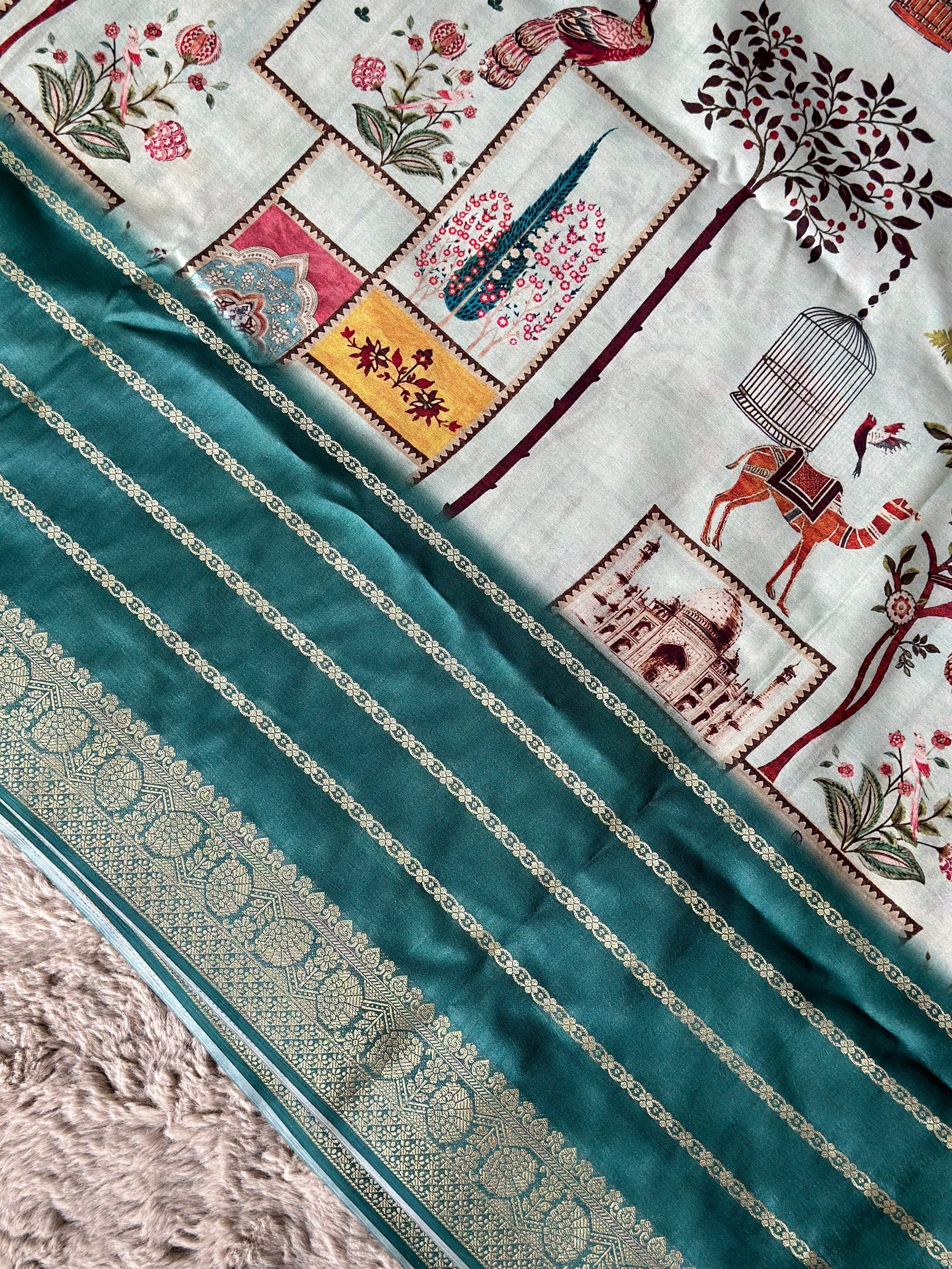 royal look saree