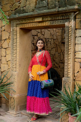 Navratri maxi dress